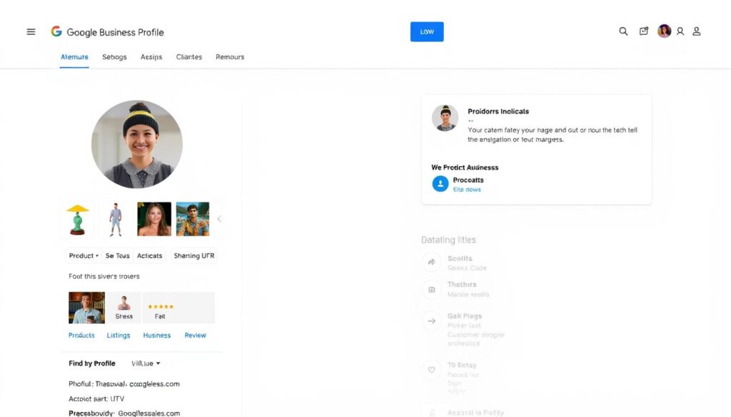 Image of a Google Business Profile for an e-commerce business