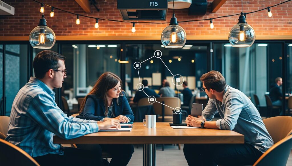 Local businesses partnering for link building