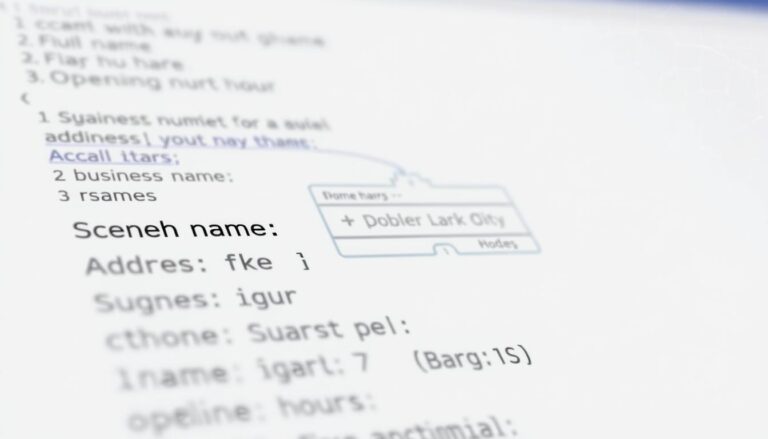 apply local business schema